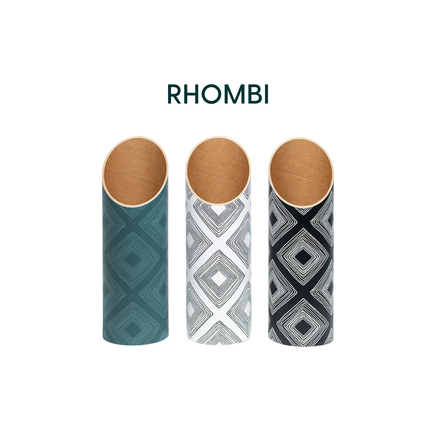 Olaise Rhombi – Stylish Yoga Mat Storage Tube & Home Studio Decor