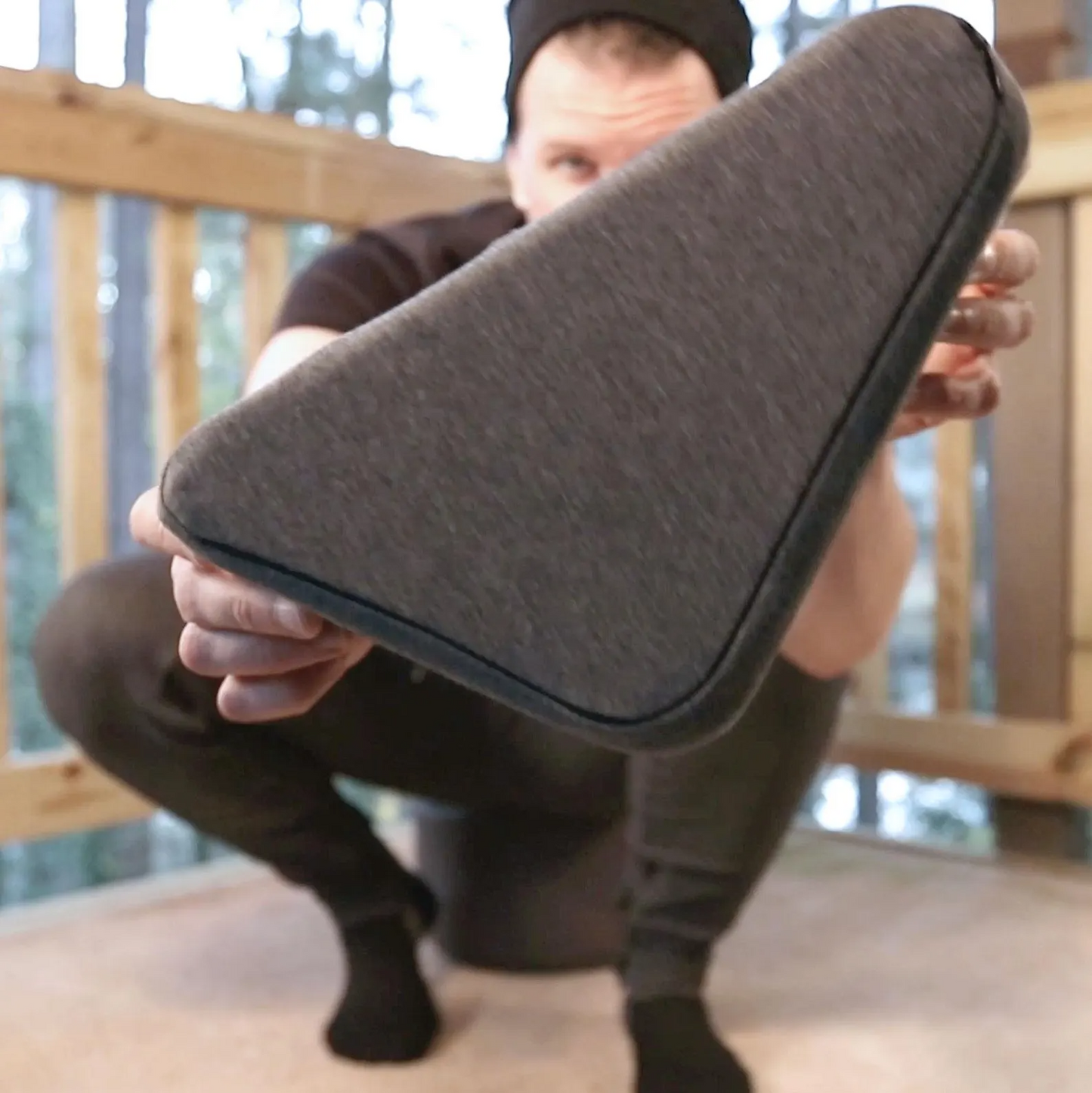 Olaise Meditation Floor Wedge & Pad – Adjustable Cross-Legged Comfort