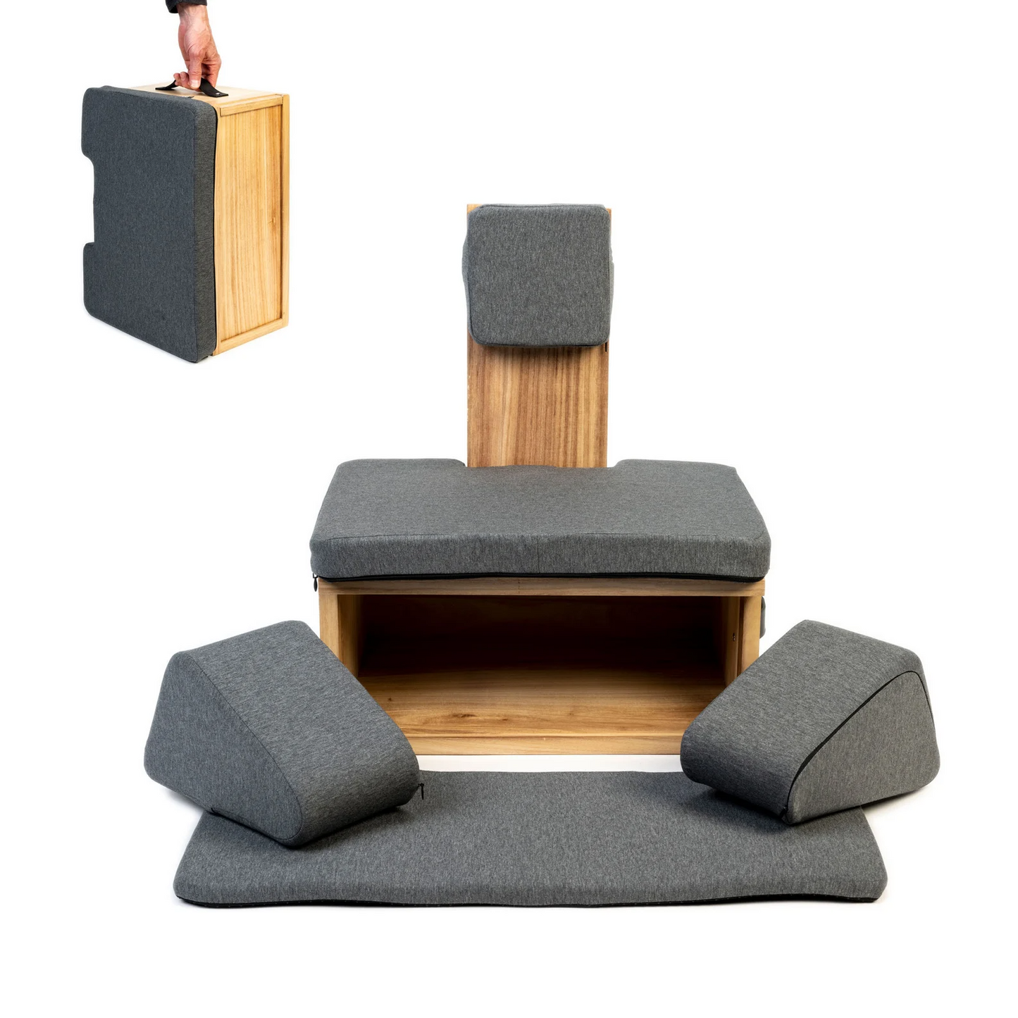 Olaise Meditation Chair: Portable Design with Back, Hip & Knee Comfort