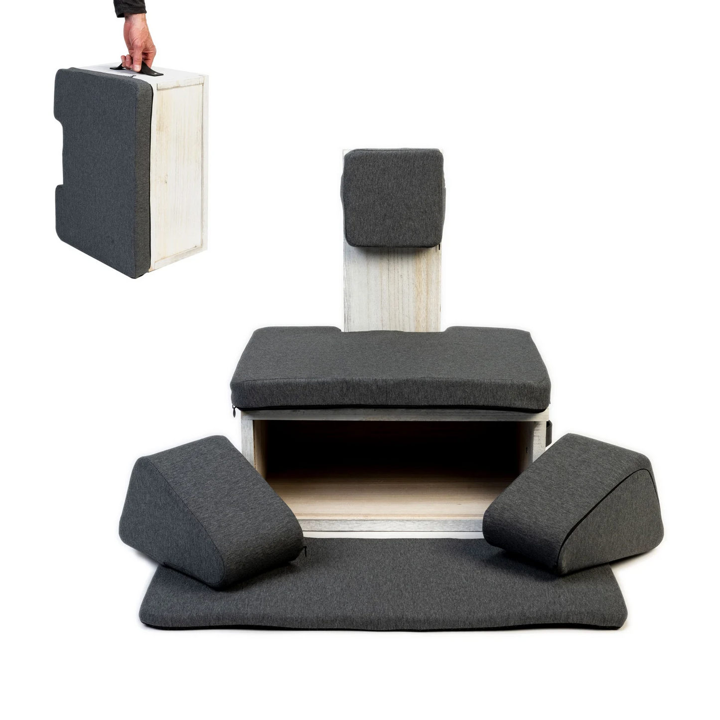 Olaise Meditation Chair: Portable Design with Back, Hip & Knee Comfort