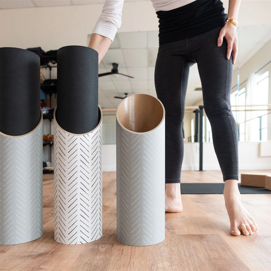 Olaise Hatch – Stylish Yoga Mat Storage Tube for Home Gym & Studio Decor